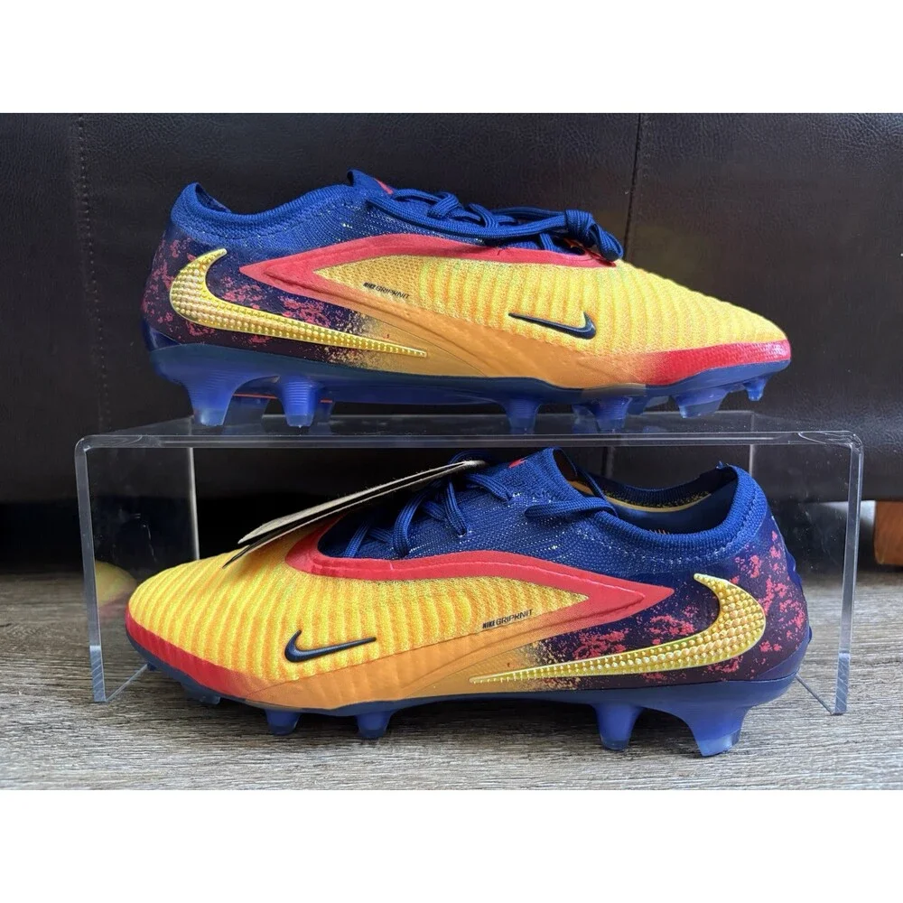 Nike Phantom 6 Elite FG Low Erling Haaland Laser Orange Men’s Sz 8 HQ2332-800